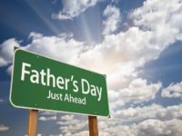 fathers day ahead sign